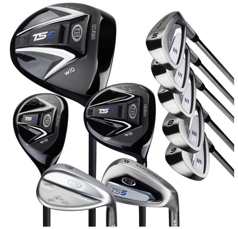 U.S. Kids Golf TS5-57 (145cm) 10-Club dětský golfový set, ocel