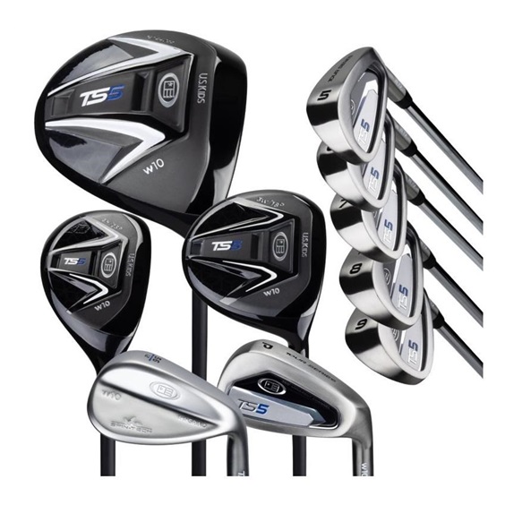 U.S. Kids Golf TS5-57 (145cm) 10-Club dětský golfový set, ocel
