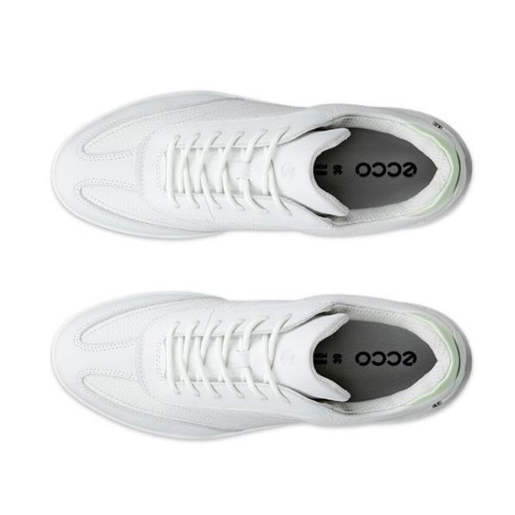 Ecco Street Vibe dámské golfové boty, shadow white/lime cream