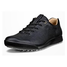 Ecco Golf Street Retro pánské kožené golfové boty, černé
