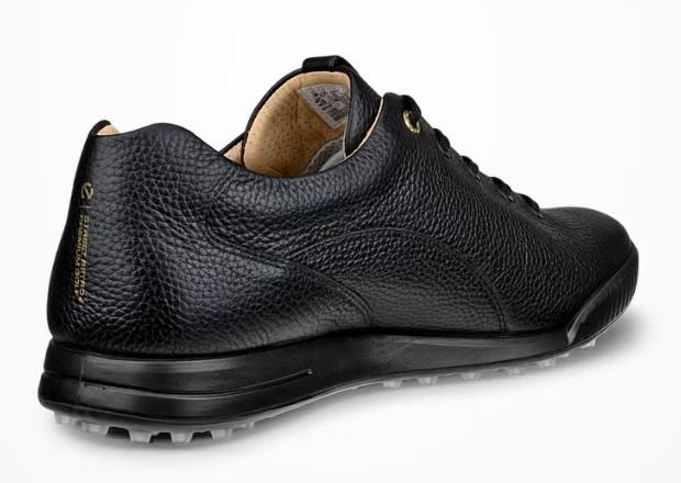 Ecco Golf Street Retro pánské kožené golfové boty, černé