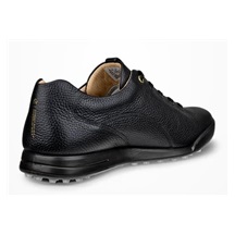 Ecco Golf Street Retro pánské kožené golfové boty, černé