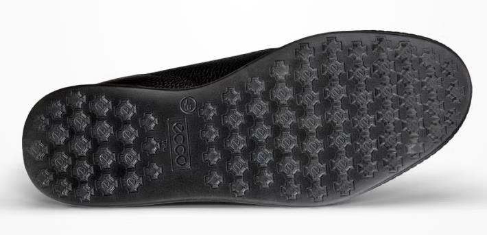 Ecco Golf Street Retro pánské kožené golfové boty, černé