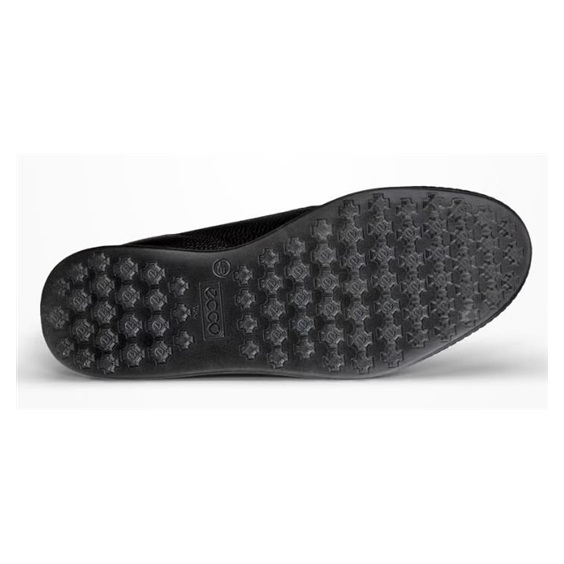 Ecco Golf Street Retro pánské kožené golfové boty, černé