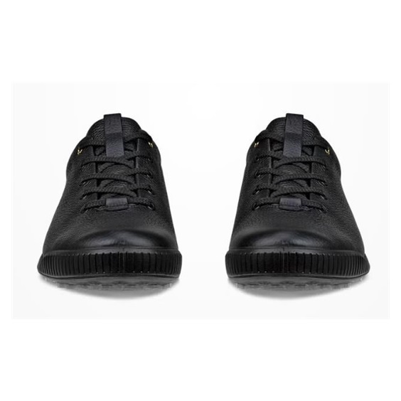 Ecco Golf Street Retro pánské kožené golfové boty, černé