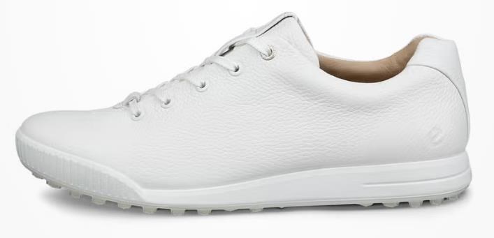 Ecco Golf Street Retro pánské kožené golfové boty, bílé