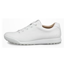 Ecco Golf Street Retro pánské kožené golfové boty, bílé