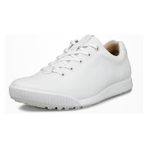 Ecco Golf Street Retro pánské kožené golfové boty, bílé