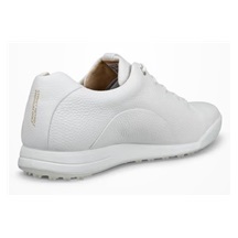 Ecco Golf Street Retro pánské kožené golfové boty, bílé