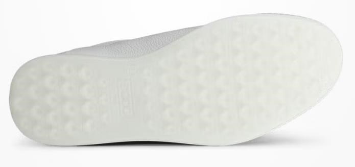 Ecco Golf Street Retro pánské kožené golfové boty, bílé