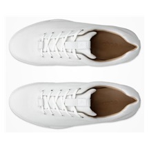 Ecco Golf Street Retro pánské kožené golfové boty, bílé