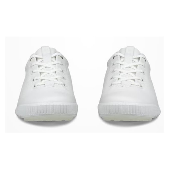 Ecco Golf Street Retro pánské kožené golfové boty, bílé