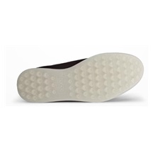 Ecco Golf Street Retro pánské kožené golfové boty, hnědé