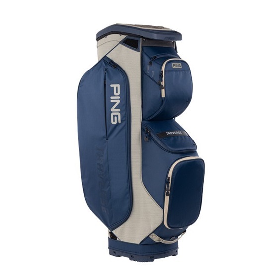 Ping Traverse 244 cart bag ,tmavě modro/béžový