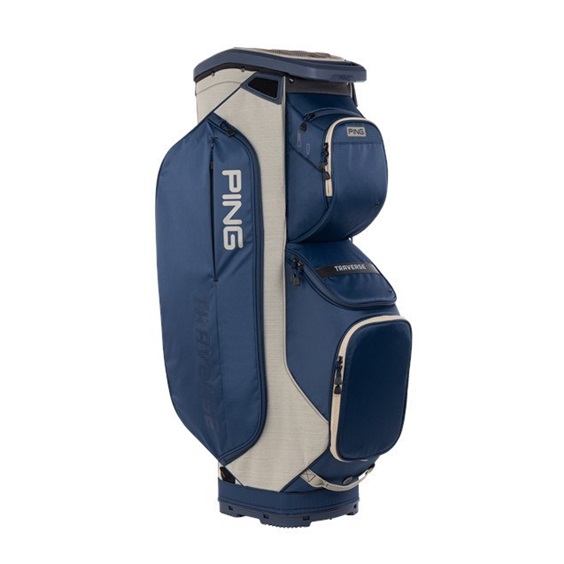 Ping Traverse 244 cart bag ,tmavě modro/béžový