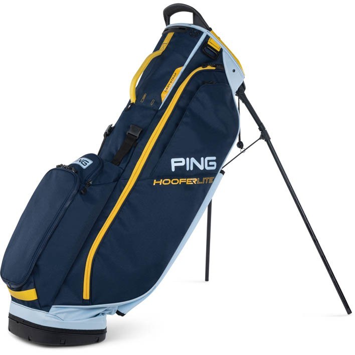 Ping Hoofer Lite 231 Standbag, navy/crystal/lemon
