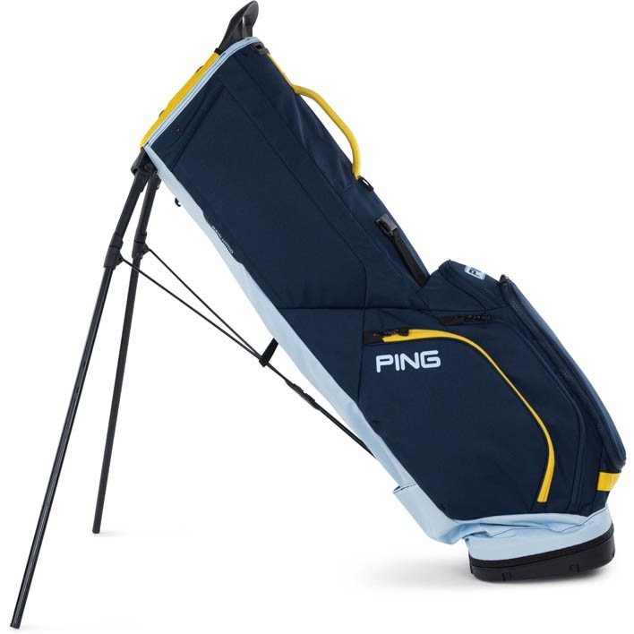 Ping Hoofer Lite 231 Standbag, navy/crystal/lemon