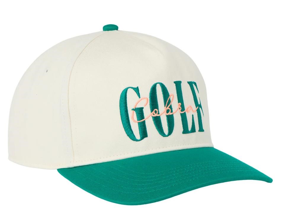 Cobra Pines unisex kšiltovka, bílo/zelená