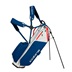 Cobra Ultralight 2 stand bag, sugared almond/estate blue/pop red