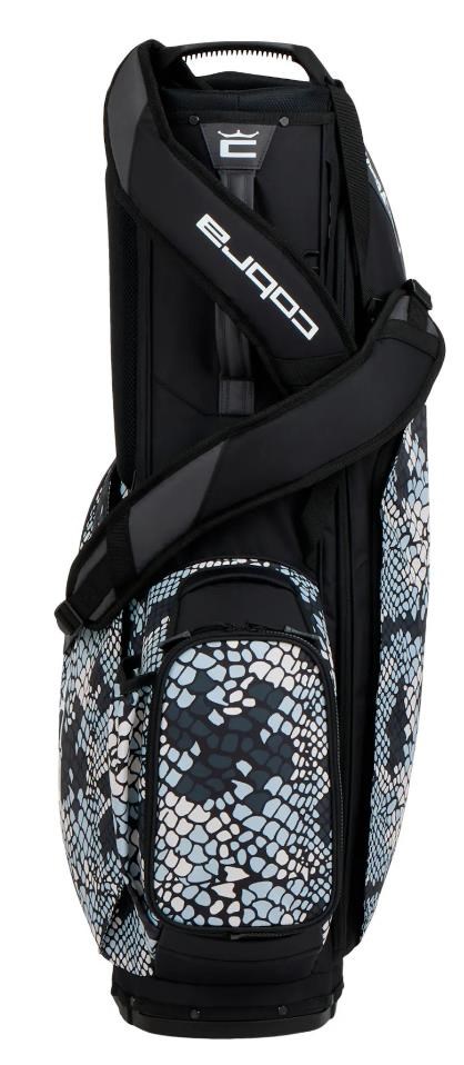 Cobra Ultralight Carry stand bag, black/snake camo