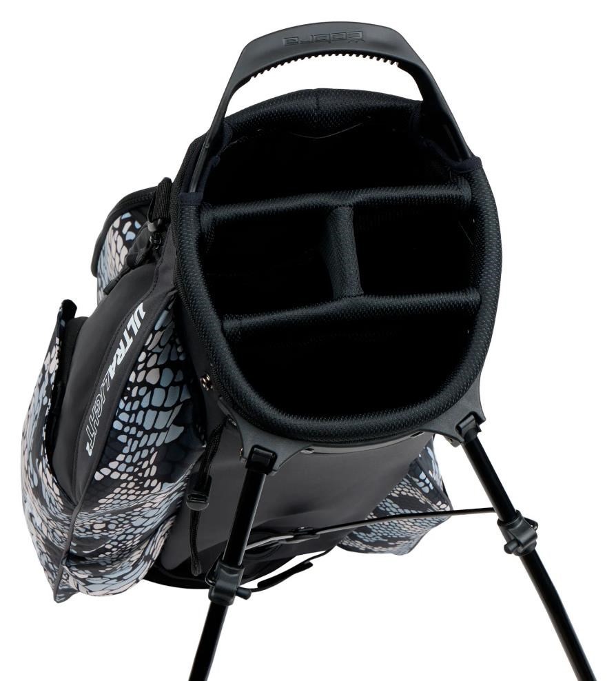 Cobra Ultralight Carry stand bag, black/snake camo
