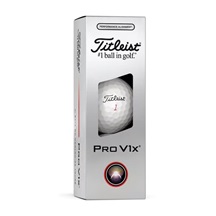 Titleist Pro V1x Performance Alignment Black golfové míčky
