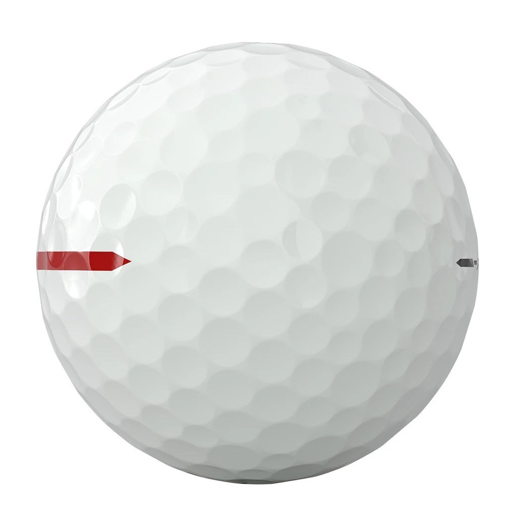 Titleist Pro V1x Left Dash Performance Alignment Red golfové míčky