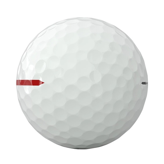 Titleist Pro V1x Left Dash Performance Alignment Red golfové míčky