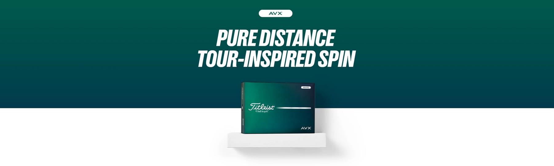 Titleist AVX golfové míčky