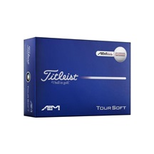 Titleist Tour Soft AIM Red golfové míčky