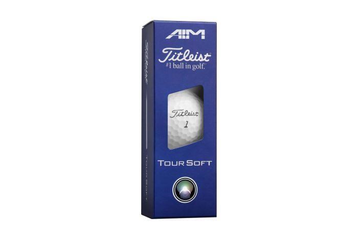 Titleist Tour Soft AIM Red golfové míčky