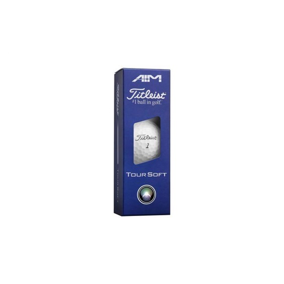 Titleist Tour Soft AIM Red golfové míčky