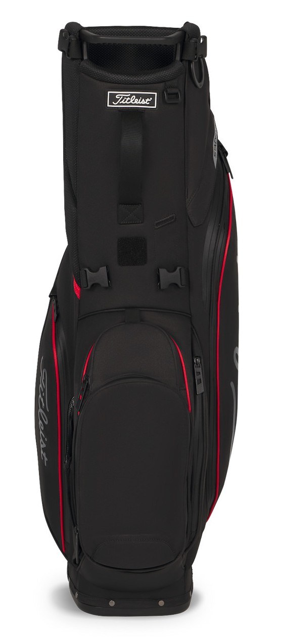 Titleist Players S5 StaDry stand bag, černo/červeno/graphite