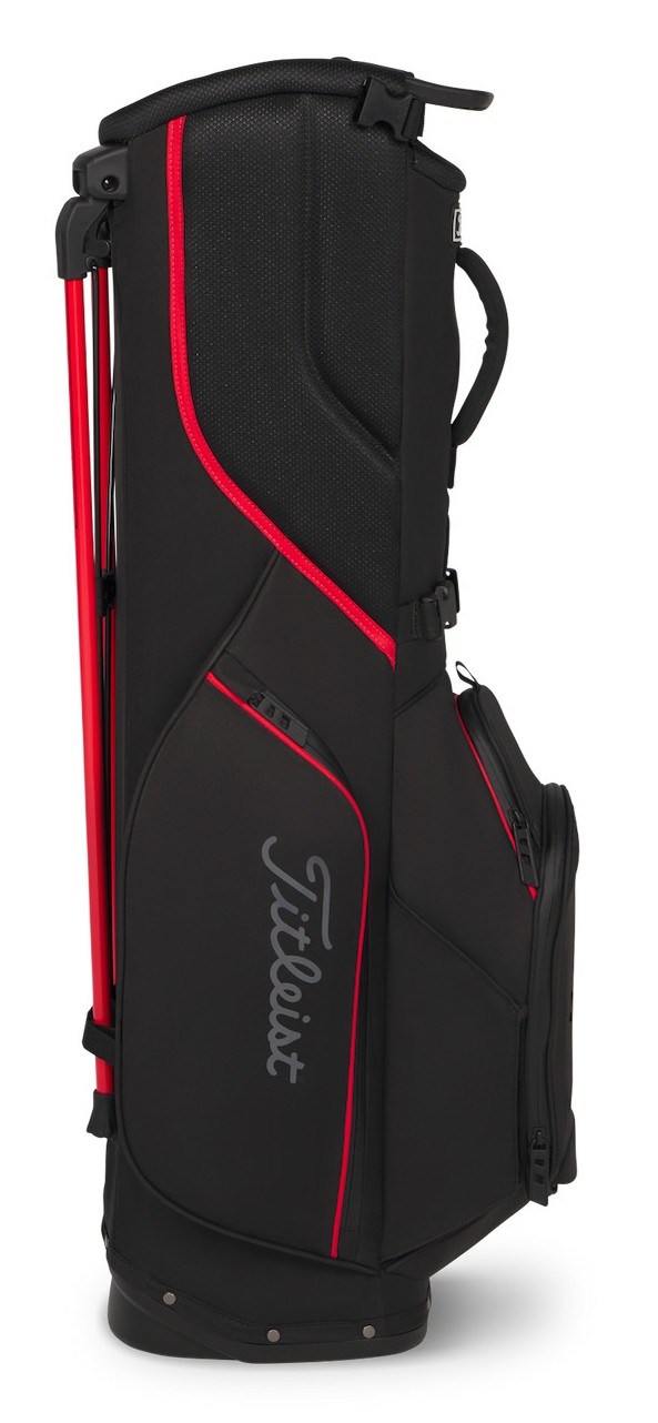 Titleist Players S5 StaDry stand bag, černo/červeno/graphite