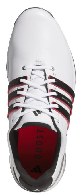 Adidas Tour360 25 Spikeless pánské golfové boty, bílo/černé