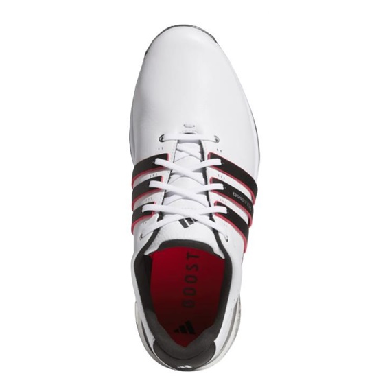 Adidas Tour360 25 Spikeless pánské golfové boty, bílo/černé