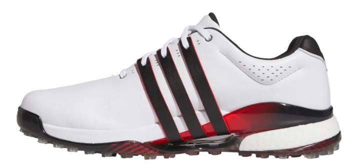 Adidas Tour360 25 Spikeless pánské golfové boty, bílo/černé