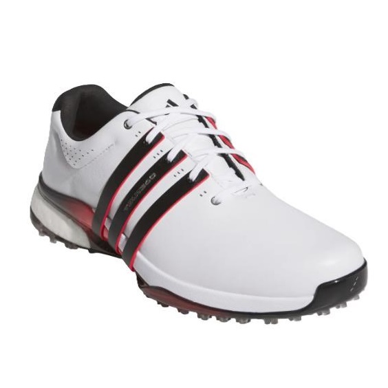 Adidas Tour360 25 Spikeless pánské golfové boty, bílo/černé