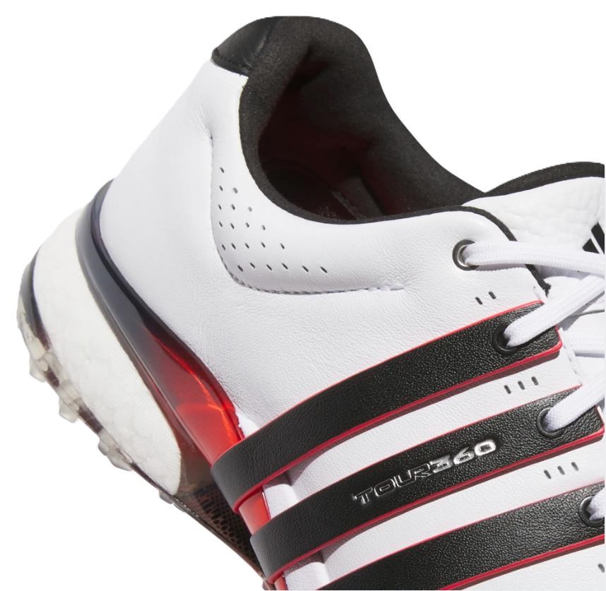 Adidas Tour360 25 Spikeless pánské golfové boty, bílo/černé
