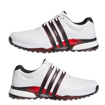 Adidas Tour360 25 Spikeless pánské golfové boty, bílo/černé