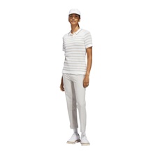 Adidas Ultimate365+ Stripe Knit dámské polo, bílé