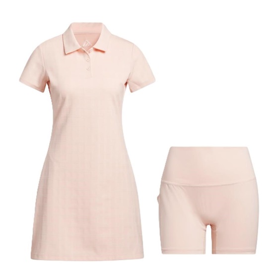 Adidas Ultimate+ dámské šaty, blush pink