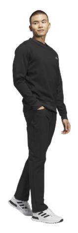 Adidas Ultimate365 ClimaWarm CrewNeck pánská mikina, černá
