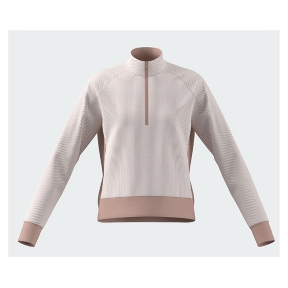 Adidas Textured Layer dětské polo, růžové