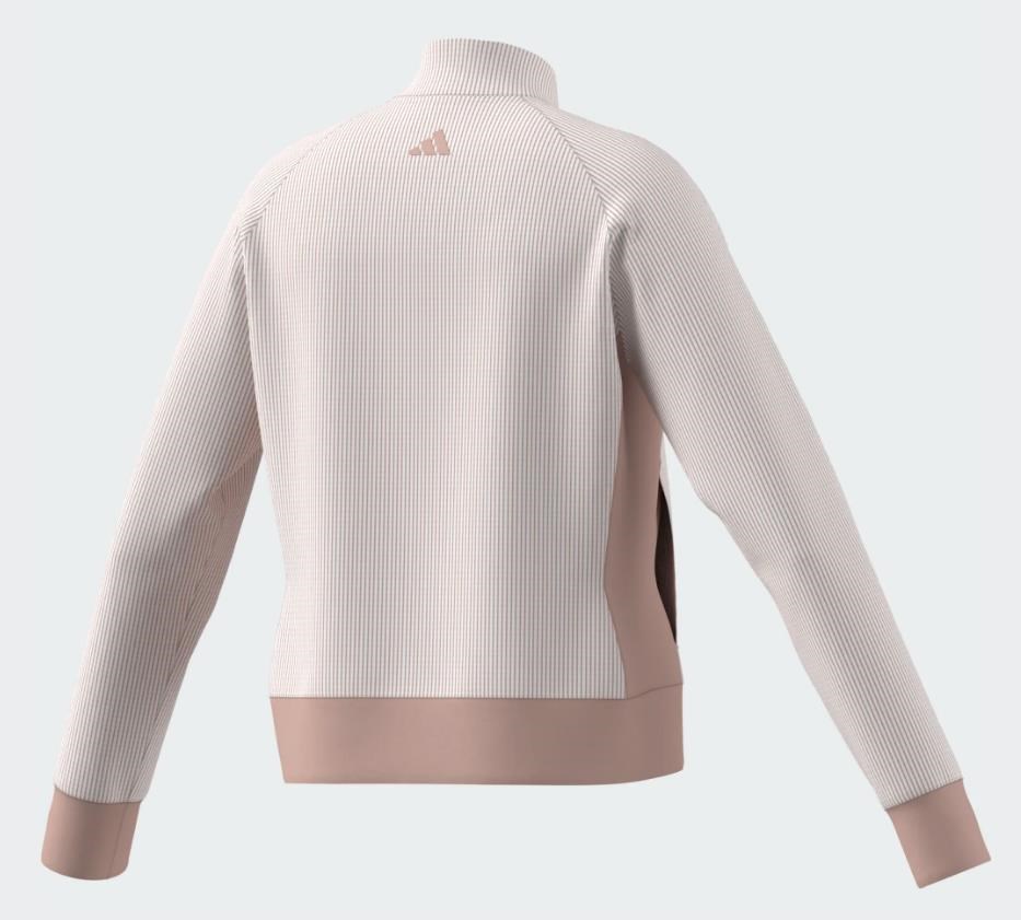 Adidas Textured Layer dětské polo, růžové