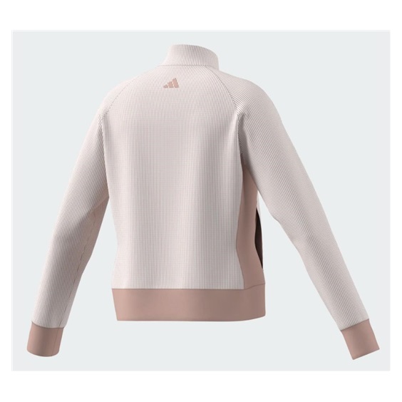 Adidas Textured Layer dětské polo, růžové