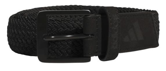 Adidas Braided Stretch pánský opasek, černý