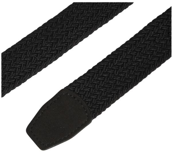 Adidas Braided Stretch pánský opasek, černý