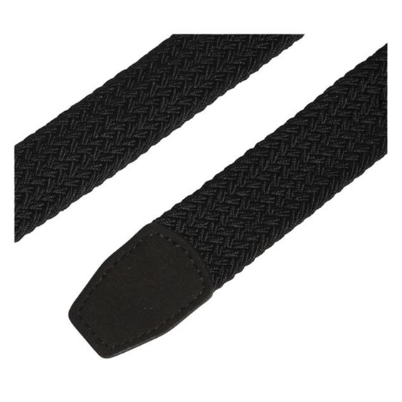 Adidas Braided Stretch pánský opasek, černý