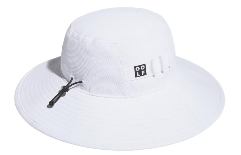 Adidas Wide Brim unisex klobouk, bílý